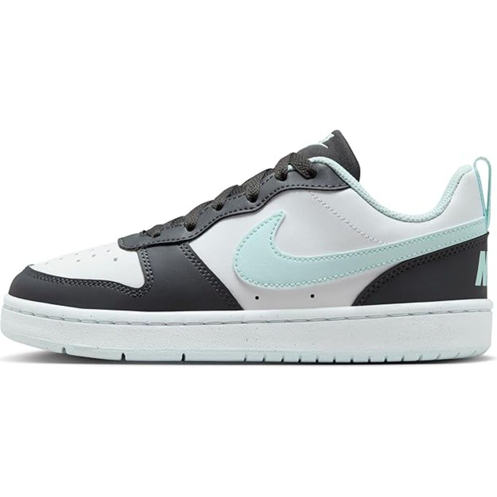 Nike Court Borough Big Kids Shoes, Black Blue White, HQ3258-060, 6.5Y Medium US - Picture 2 of 9